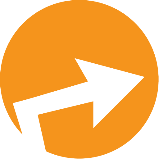City Ranked orange and white arrow logo