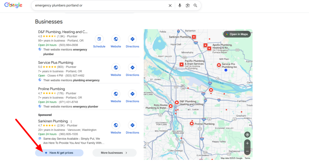Google Have AI Get Prices now in Google search results 12-11-2025